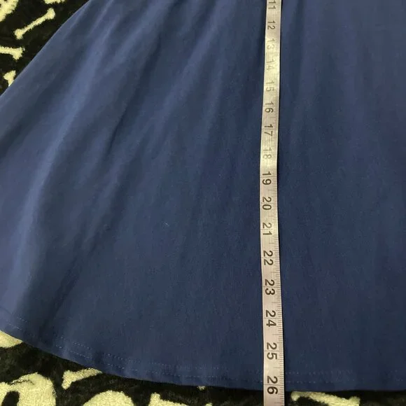 ROCK STEADY Royal Blue Sheila Swing Skirt NWOT ~ Vintage 1950s style XS SMALL - Picture 6 of 11